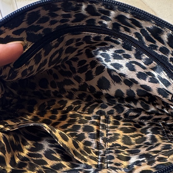 Guess Black Denim Eyelet Shoulder Bag - Picture 7 of 7